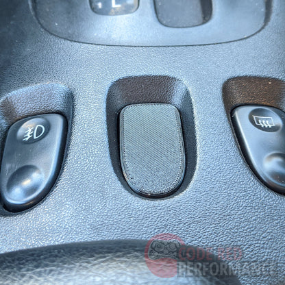 [FD3S RX7] Center Console Blank Button - CRP-CCBB - Code Red Performance