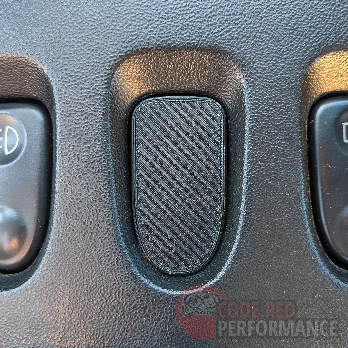 [FD3S RX7] Center Console Blank Button - CRP-CCBB - Code Red Performance