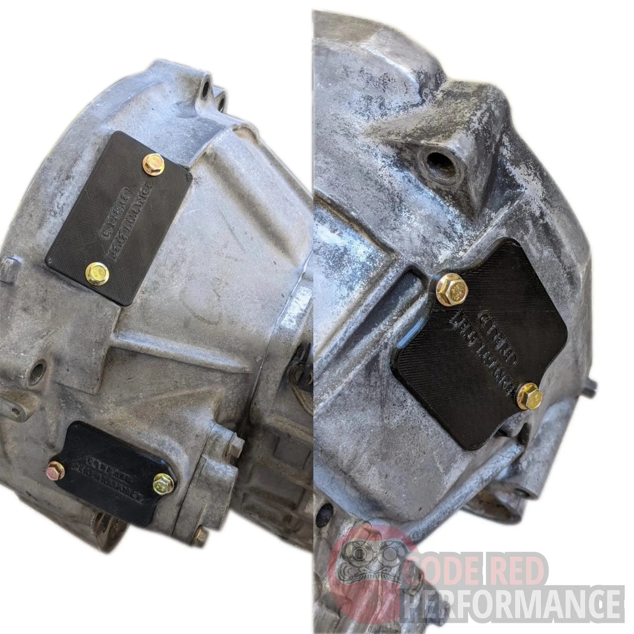 FD3S RX7] Transmission Inspection Covers – Code Red Performance